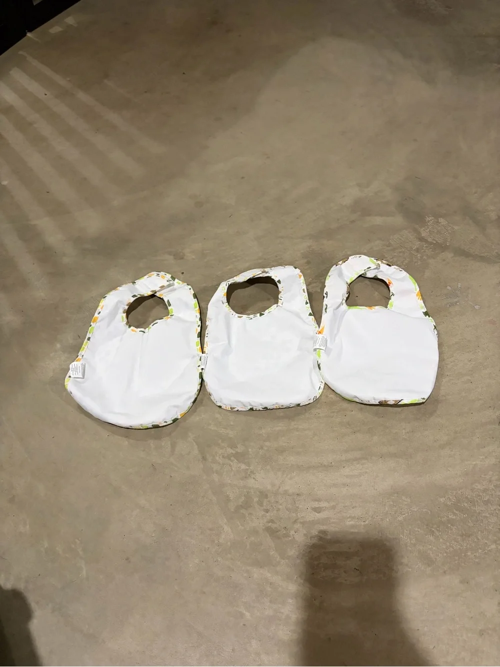 Unbranded Baby Bib Set - Green, Yellow & White